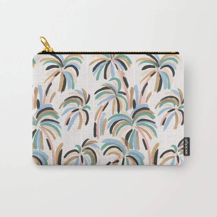 Rainbow Palm Carry-All Pouch