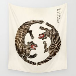 Japanese Tigers by Taguchi Tomoki 1860-1869 - Tiger Wall Tapestry