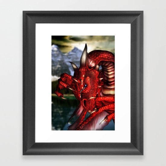 Dragon Framed Art Print