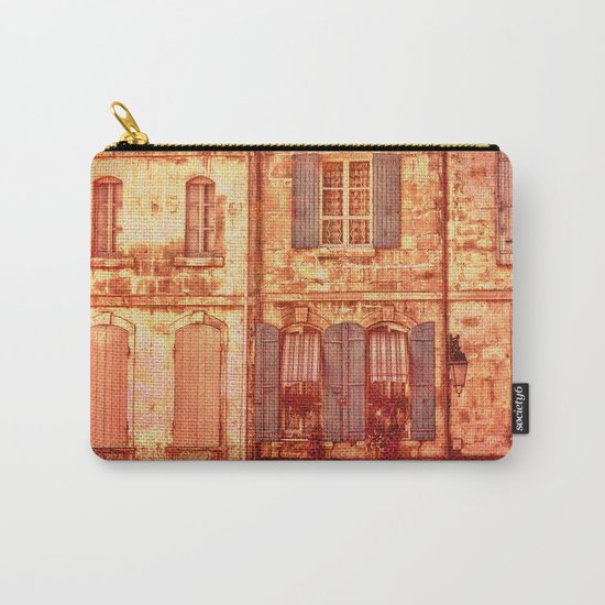 The Old Neighborhood, Rustic Buildings Carry-All Pouch