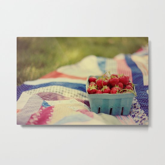The Picnic Metal Print