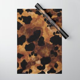 Tortoiseshell Watercolor Wrapping Paper