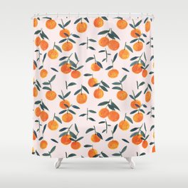 Clementines Shower Curtain