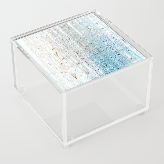 Light Ice Abstract Acrylic Box