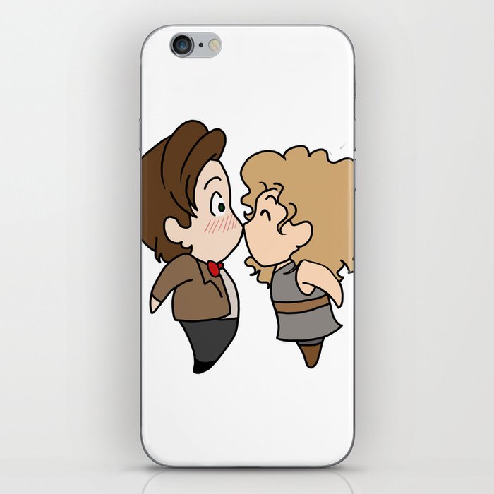 Chibi Eleven and River 2 iPhone Skin