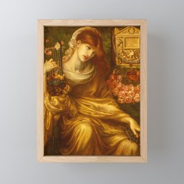 The Roman Widow by Dante Gabriel Rossetti Framed Mini Art Print