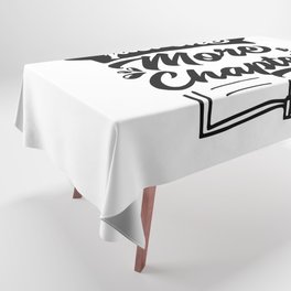 Just One More Chapter Tablecloth