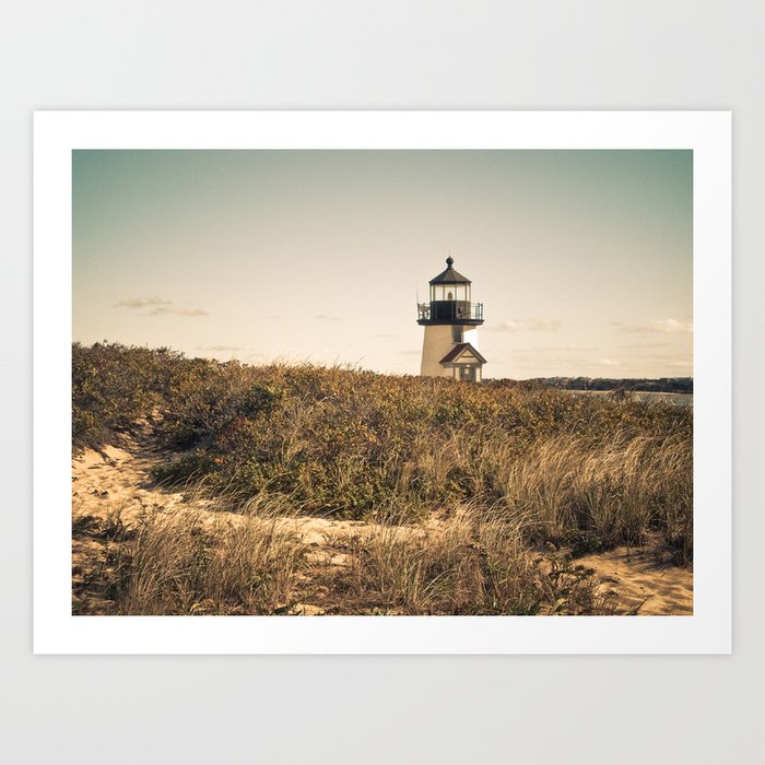 Nantucket Lighthouse Art Print