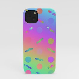 Rainbow Prism Colors Pattern iPhone Case