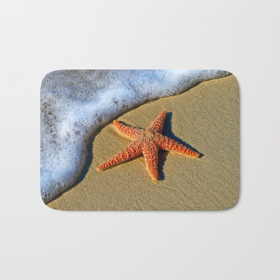 Starfish Wave Bath Mat