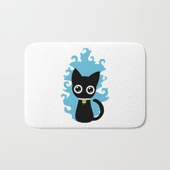 Lucky Cat Bath Mat
