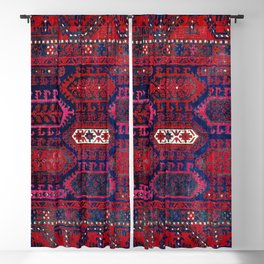 Timuri Herat  Antique Afghanistan Tribal Rug Print Blackout Curtain
