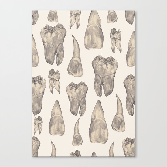 Teeth Canvas Print