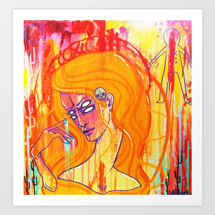 Our Lady of Radiation Art Print