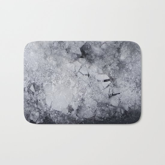 Iced Asphalt Bath Mat