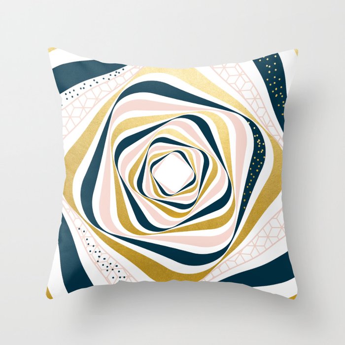 Swirly Vision #society6 #decor #buyart Throw Pillow by 83oranges | Society6