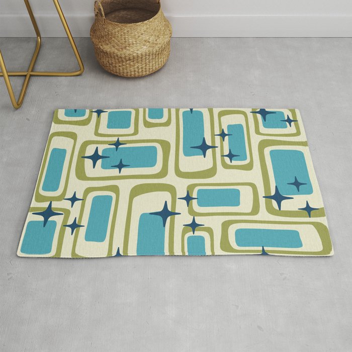 Mid Century Modern Abstract Composition 855 Rug