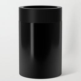 Solid Black Can Cooler
