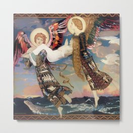 “Saint Bride” Angel Art by John Duncan Metal Print