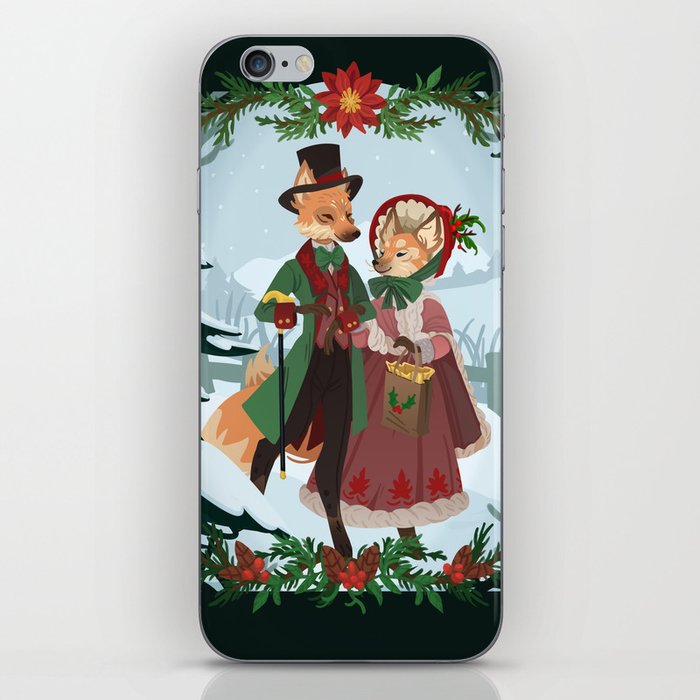 Lord and Lady Fox iPhone Skin