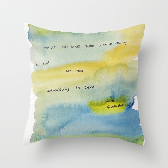 21    | Gentle Reminder Words |190826 | Throw Pillow