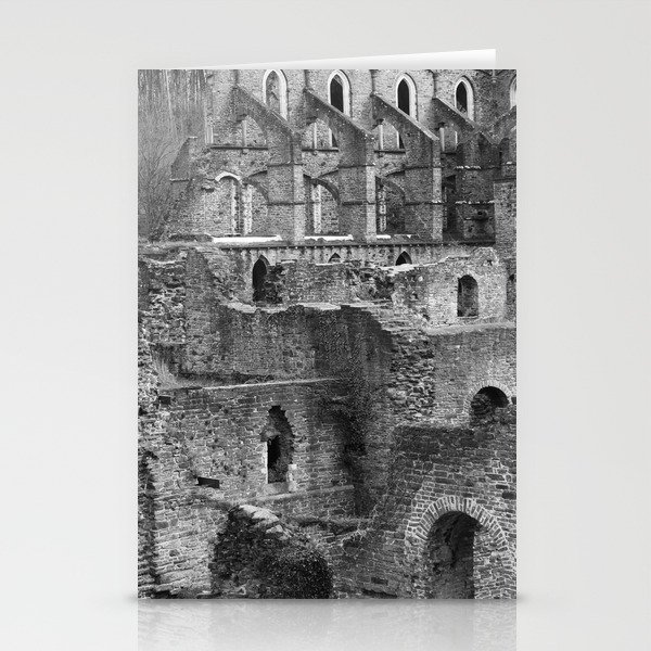 Abstract Villers Abbey, Belgium Stationery Cards