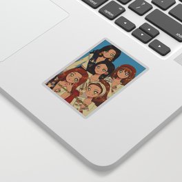 Girl Scouts Red Velvet Sticker