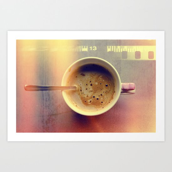 Coffee Art Print