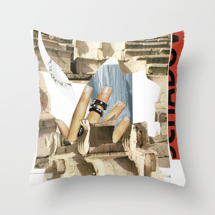 Was HistoryMix X Throw Pillow