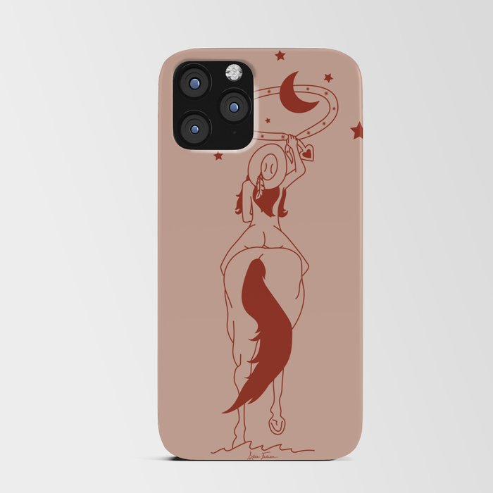 Fanny Ropes the Moon iPhone Card Case