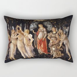 Primavera, Botticelli Rectangular Pillow