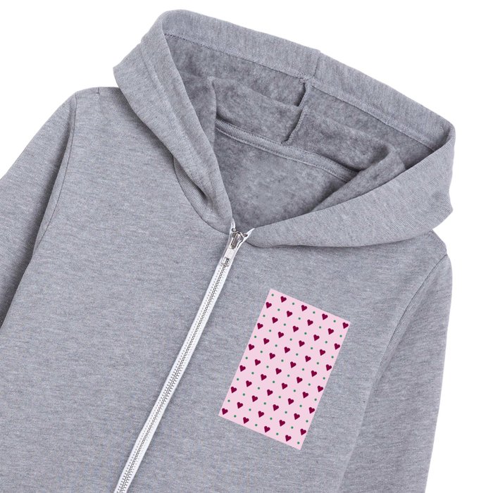 Heart and love 52 Kids Zip Hoodie