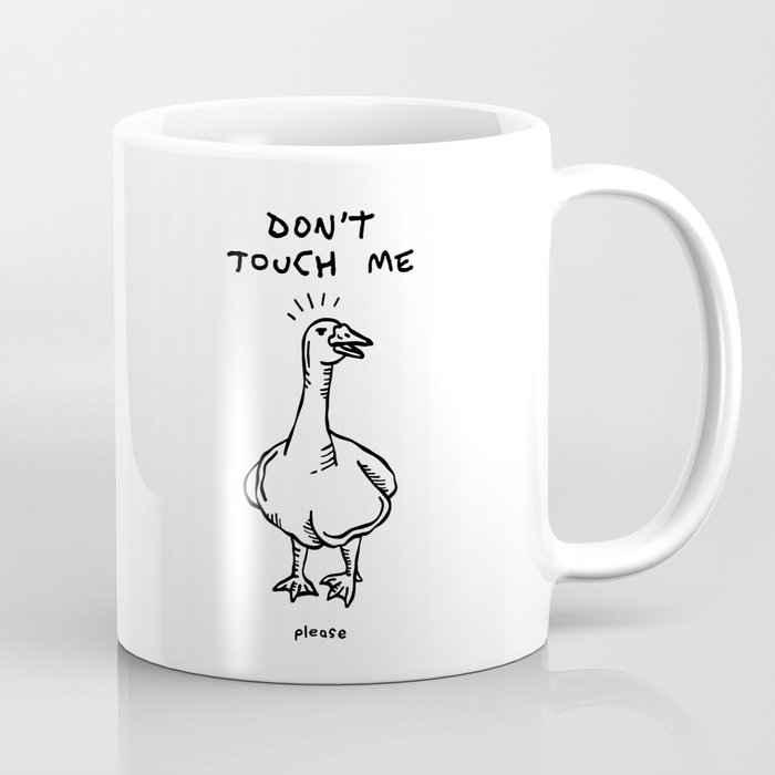 don't touch me (please) Coffee Mug