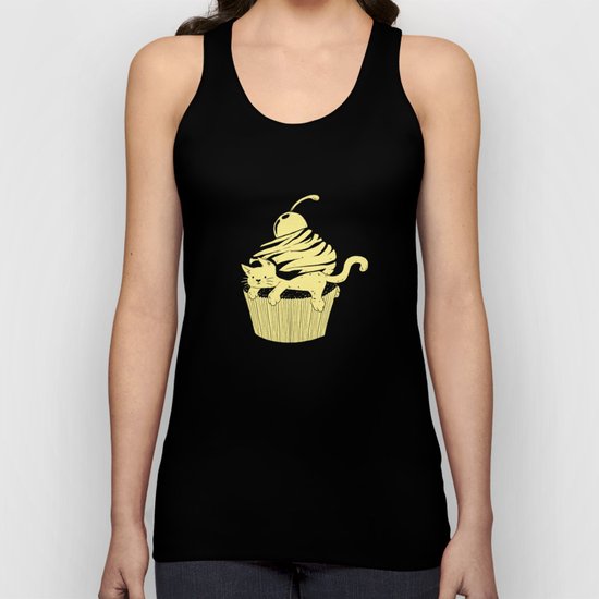 CatCake or CuteCat Unisex Tank Top