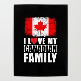 Canadian Family Poster