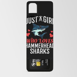 Hammerhead Shark Head Tooth Funny Android Card Case