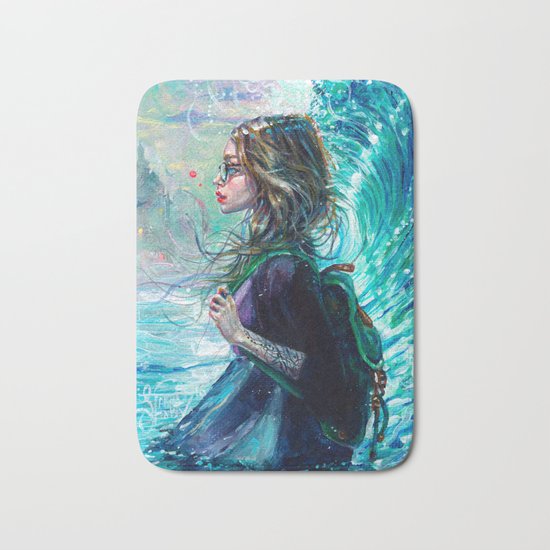 The Wave Bath Mat