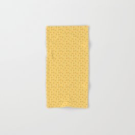 child pattern-pantone color-solid color-yellow Hand & Bath Towel