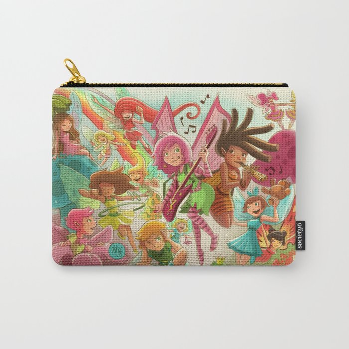 Goblins Drool, Fairies Rule! - Team Fairy Carry-All Pouch