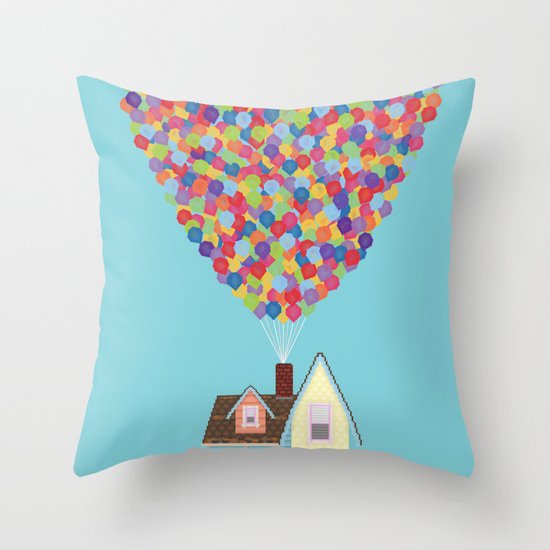 Up Throw Pillow