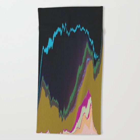 Unstable Beach Towel