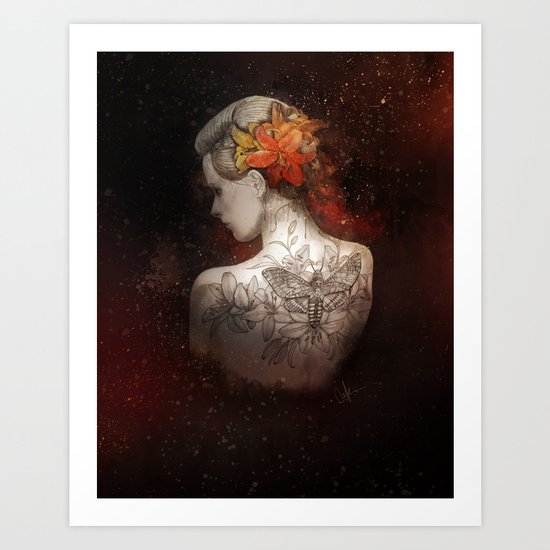 There Is Beauty in here, too Art Print