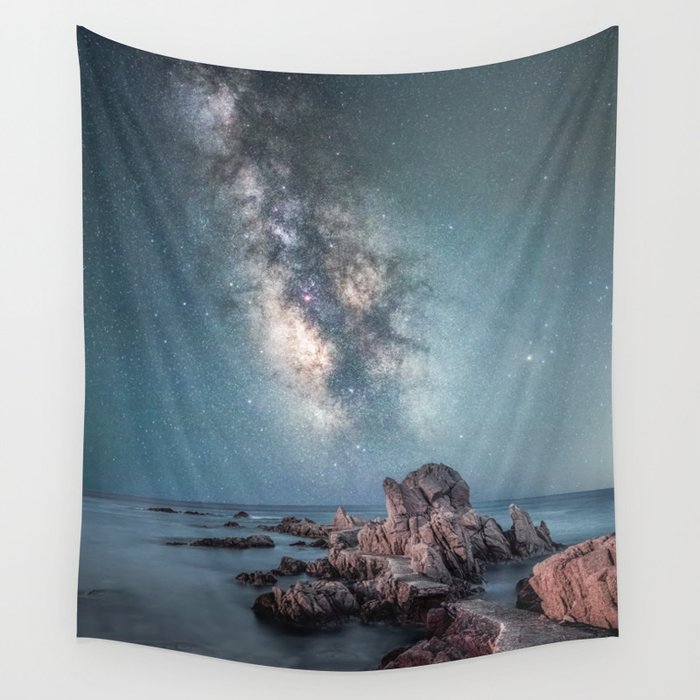 Society6 ocean tapestry deals