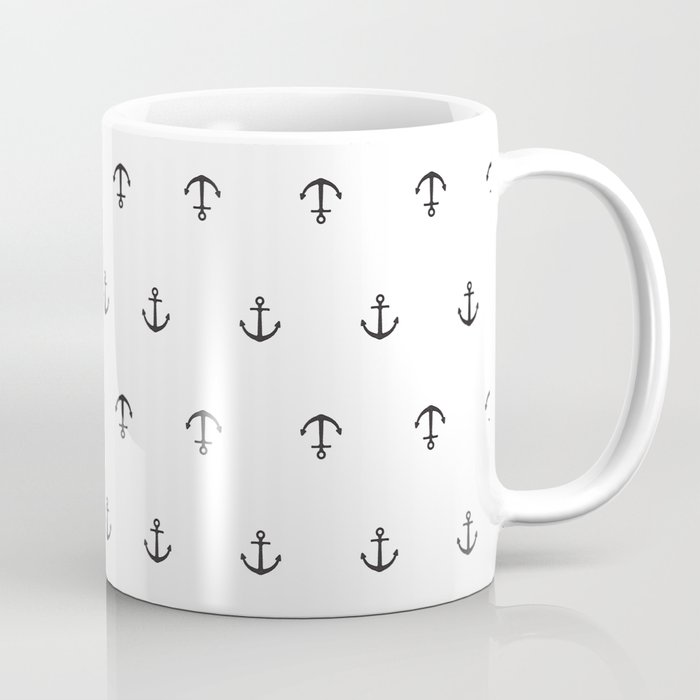 Many stamped black anchors Coffee Mug