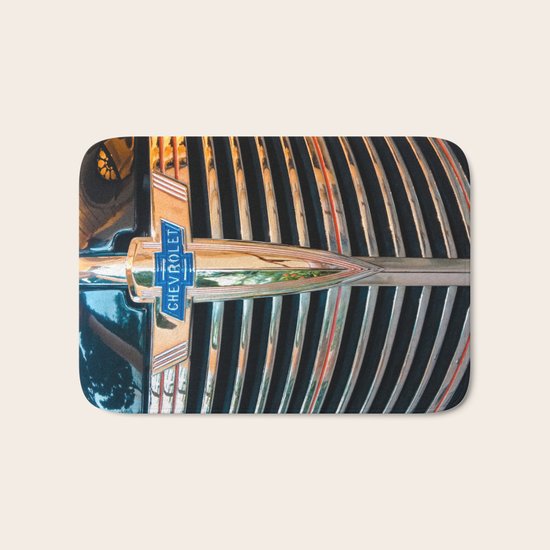 Old Chevrolet Bath Mat
