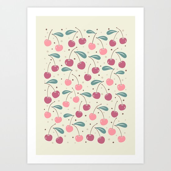 Cherry Delight Art Print