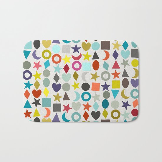 geo garland Bath Mat
