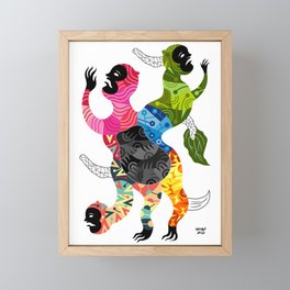 Balance Framed Mini Art Print