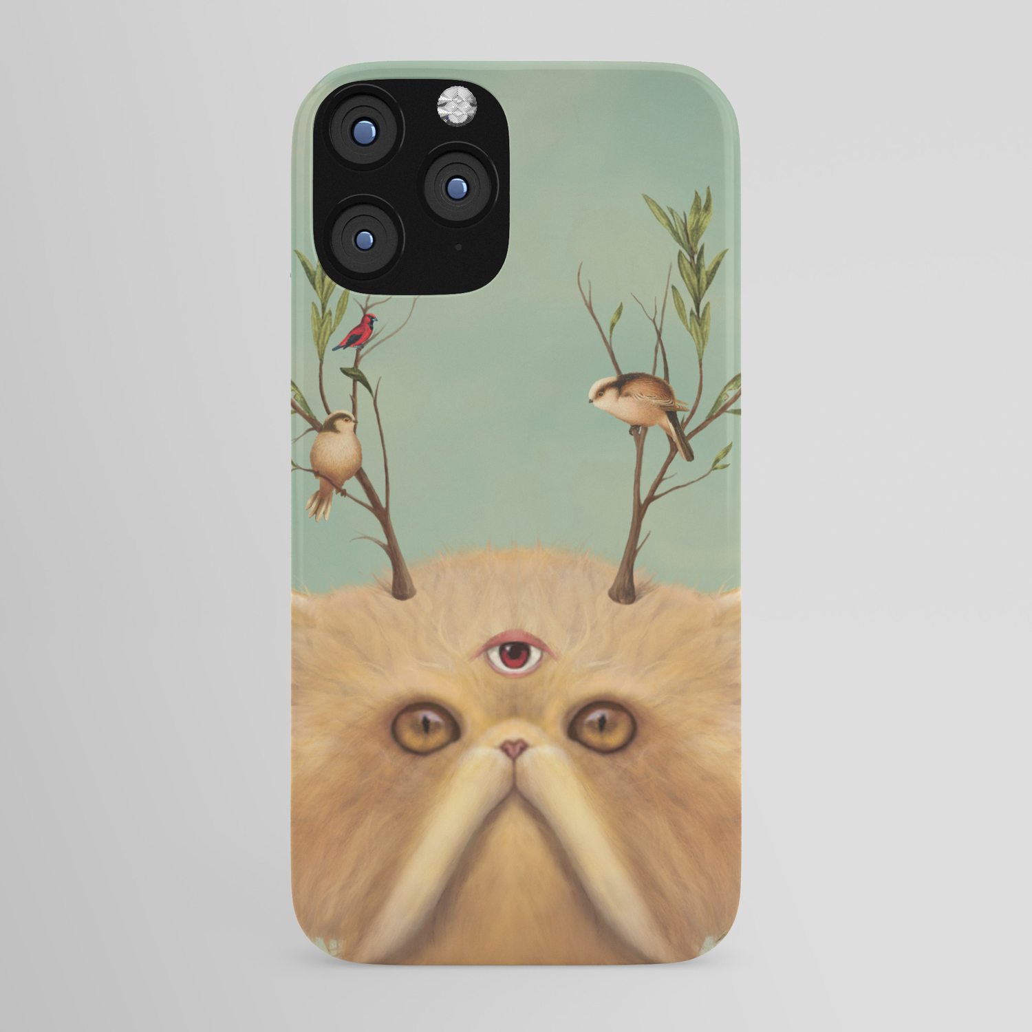 bastet cat deity patron of the forest animals iphone case by catalinanastase