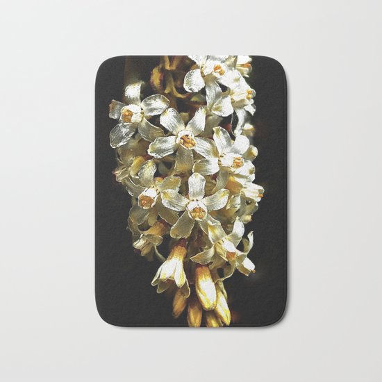 Flowering Currant, White Icicle Bath Mat